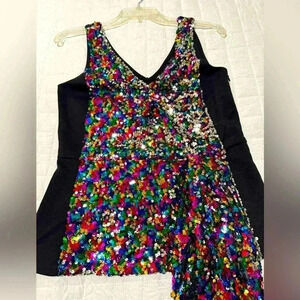 7TH Avenue Design Studi NY & Company Sequin Top - Size Small